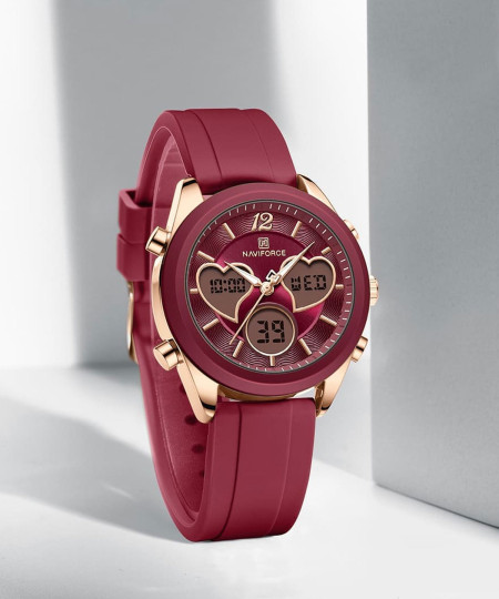 ساعت مچی زنانه نیوی فورس، کد NF5045TRG/R/R