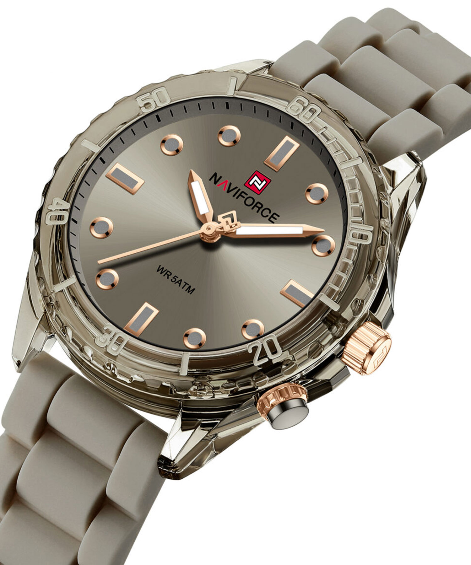 ساعت مچی زنانه نیوی فورس، کد NF7115GY/GY