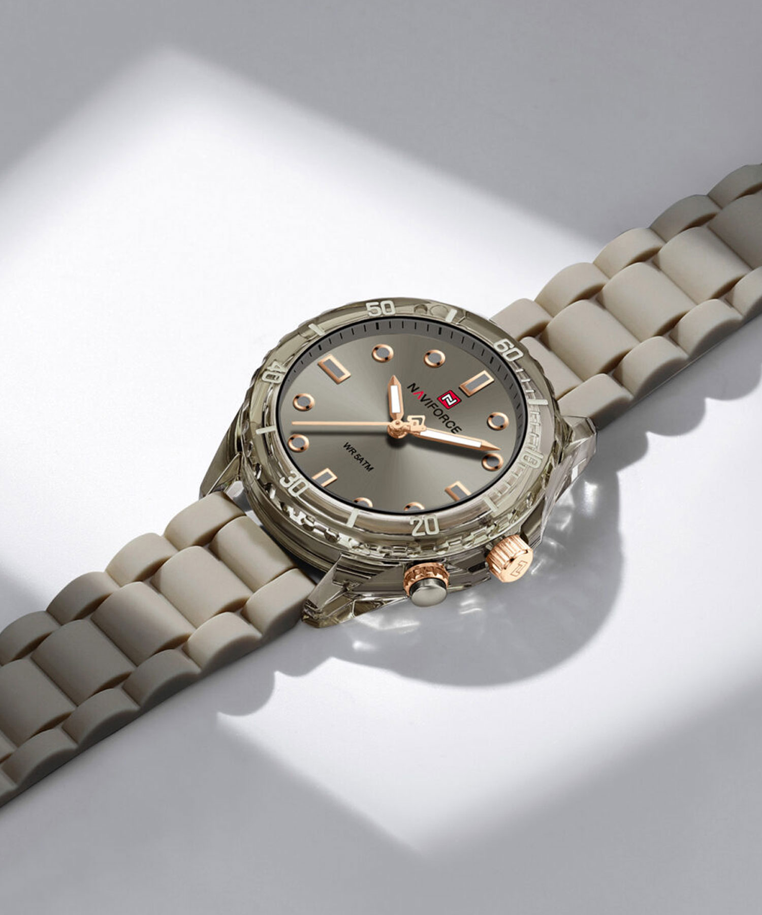 ساعت مچی زنانه نیوی فورس، کد NF7115GY/GY