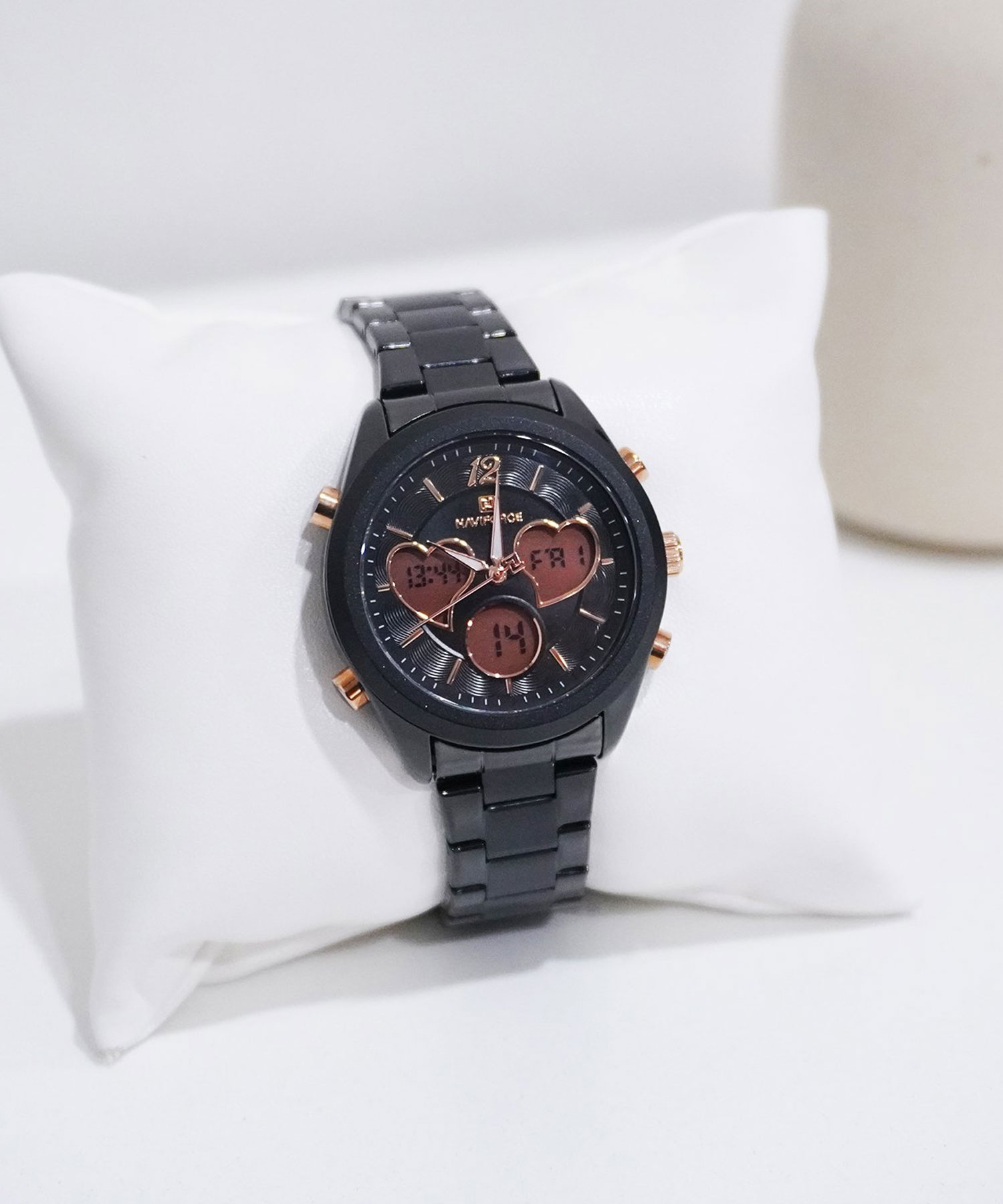 ساعت مچی زنانه نیوی فورس، کد NF5045SB/B/B