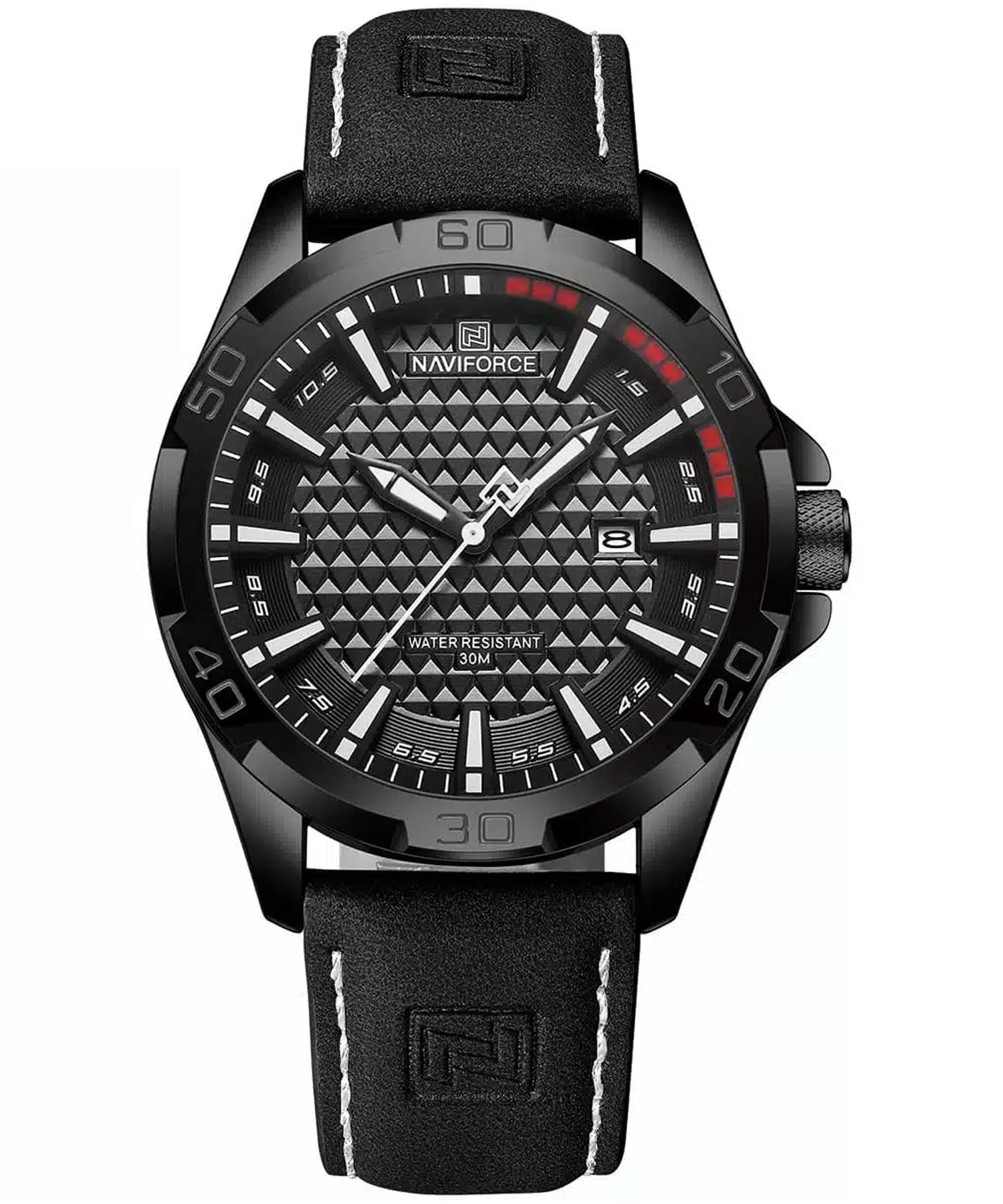 ساعت مچی مردانه نیوی فورس، کد NF8023B/W/B