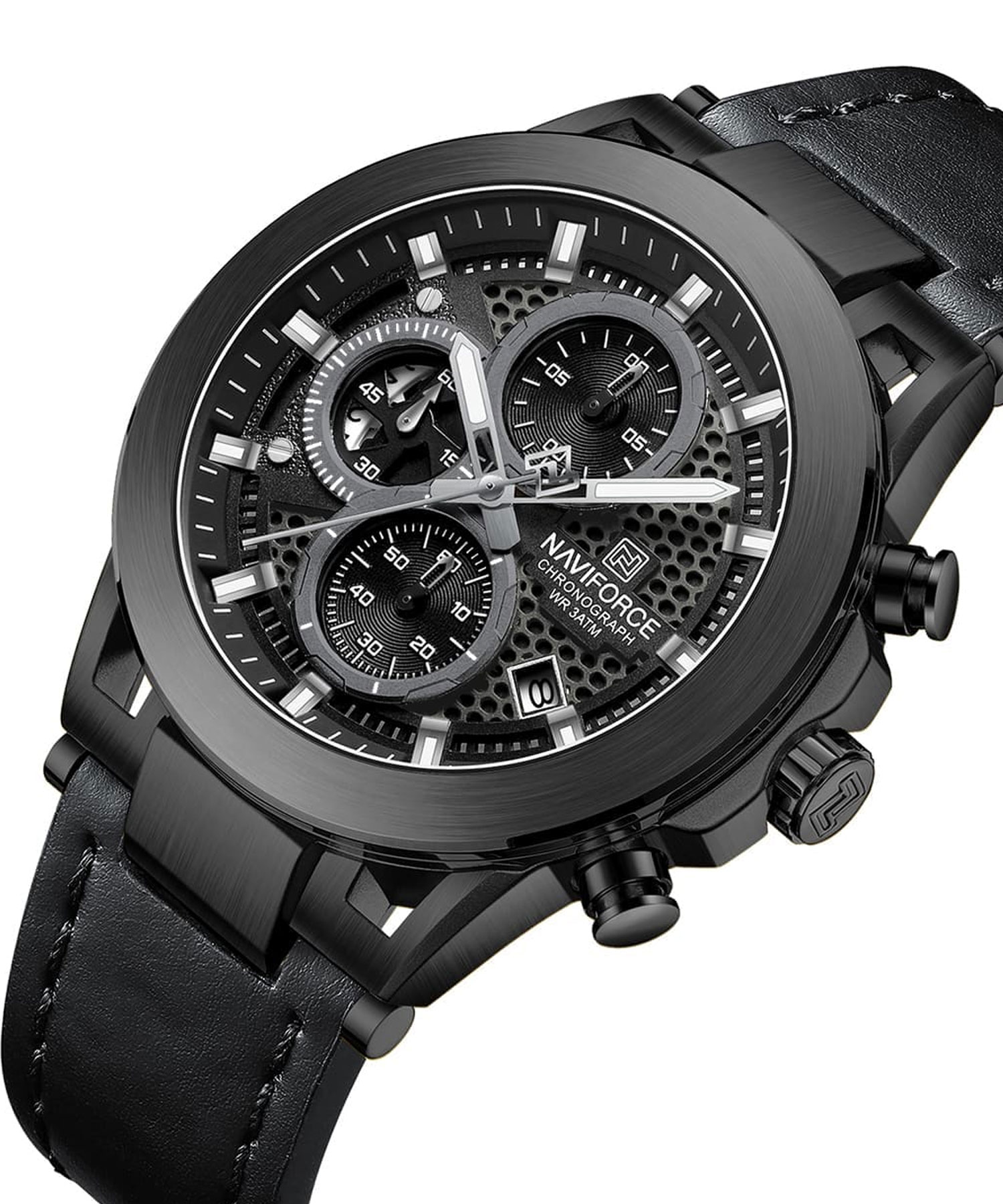 ساعت مچی مردانه نیوی فورس، کد NF8073B/B/B