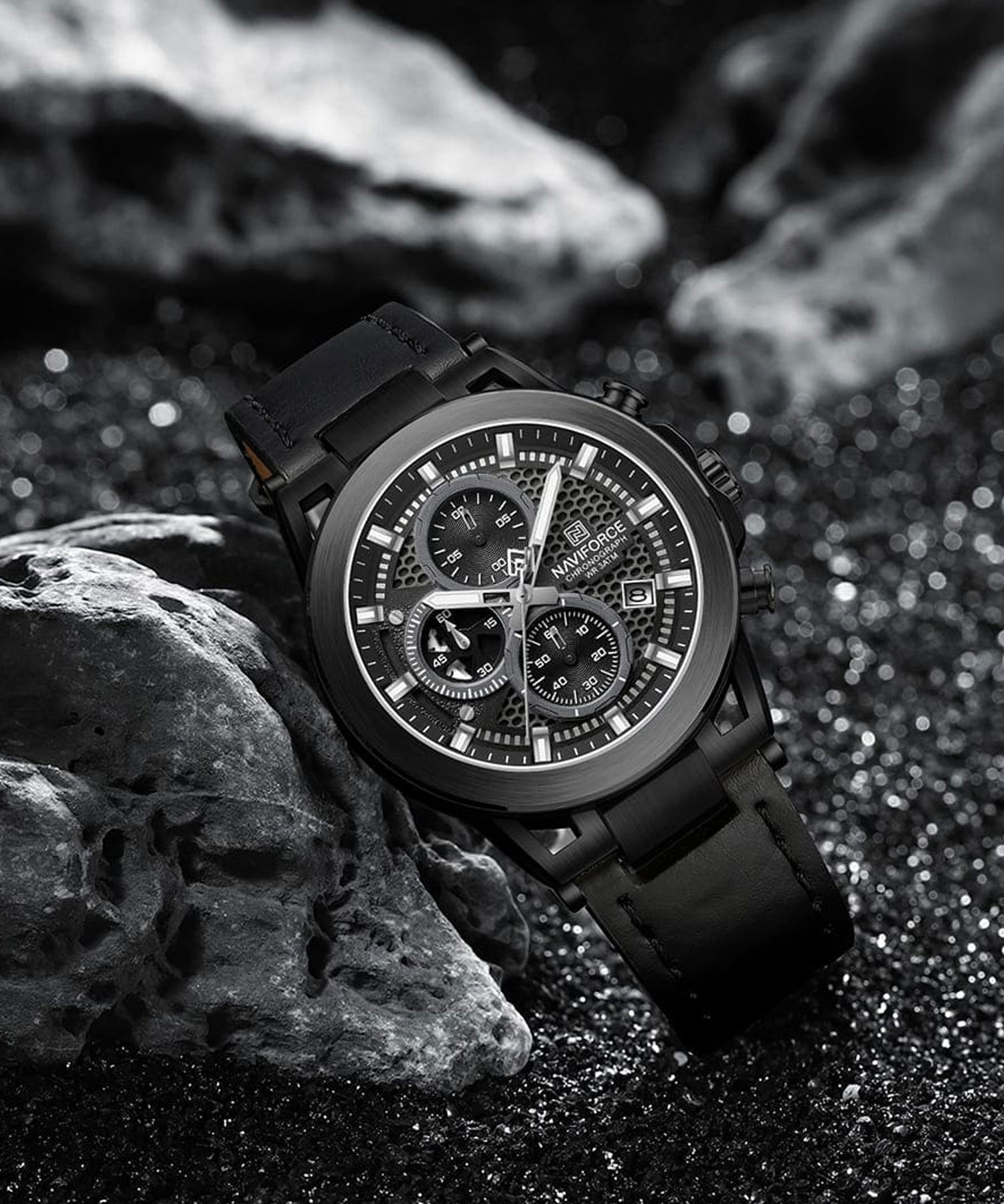 ساعت مچی مردانه نیوی فورس، کد NF8073B/B/B