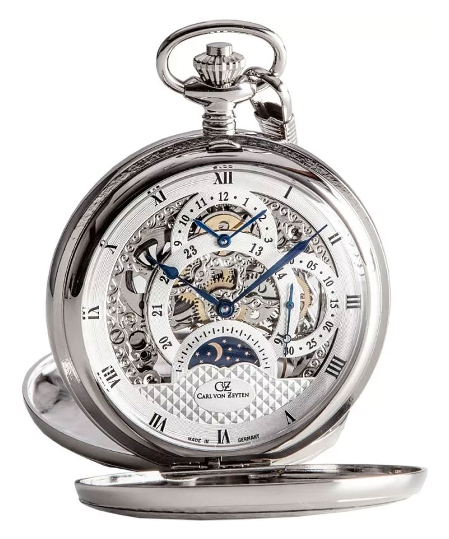 ساعت جیبی مردانه کارل ون زیتن، کد CVZ0038SL