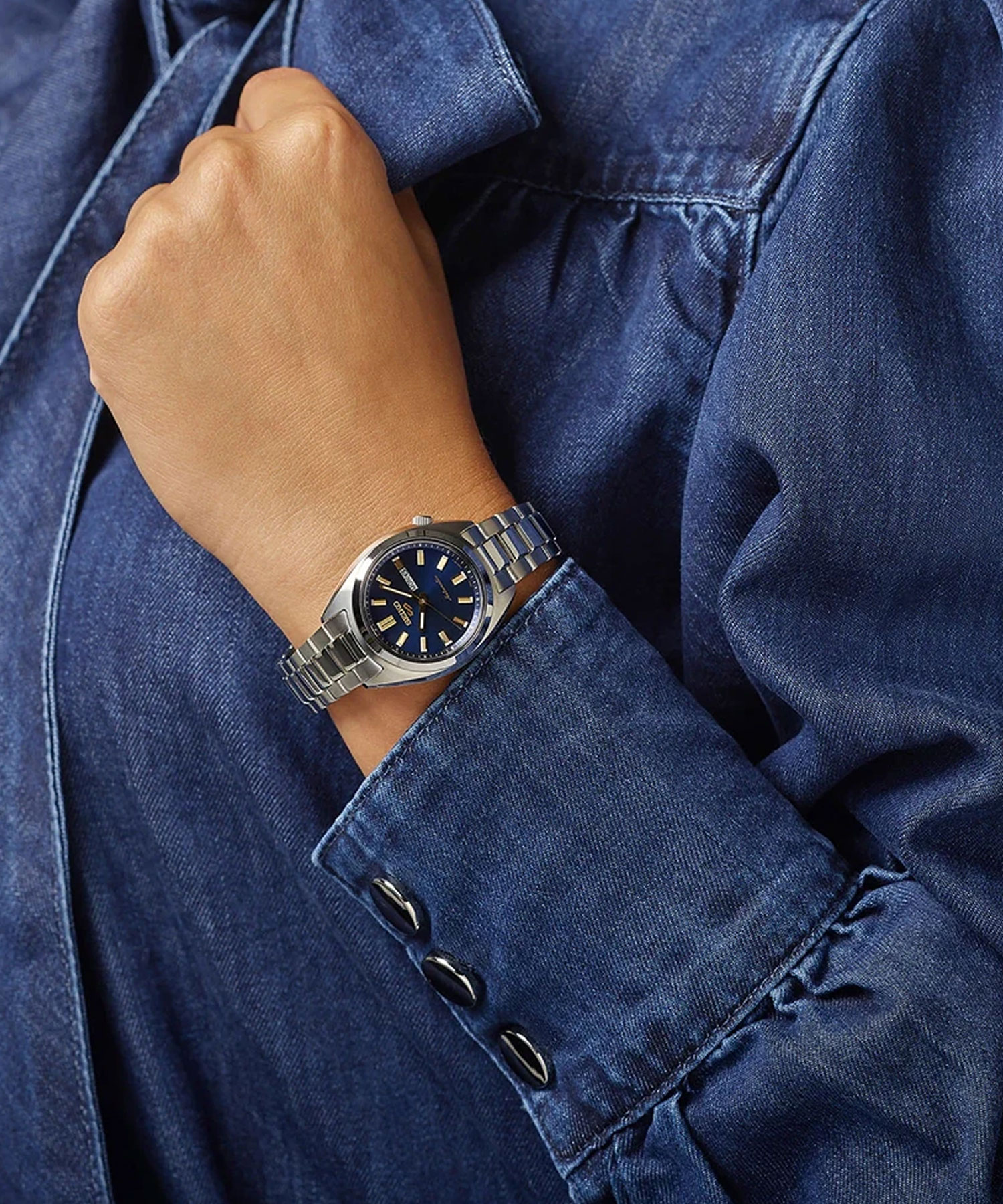 ساعت مچی زنانه سیکو، زیرمجموعه Seiko 5, کد SRE021K1