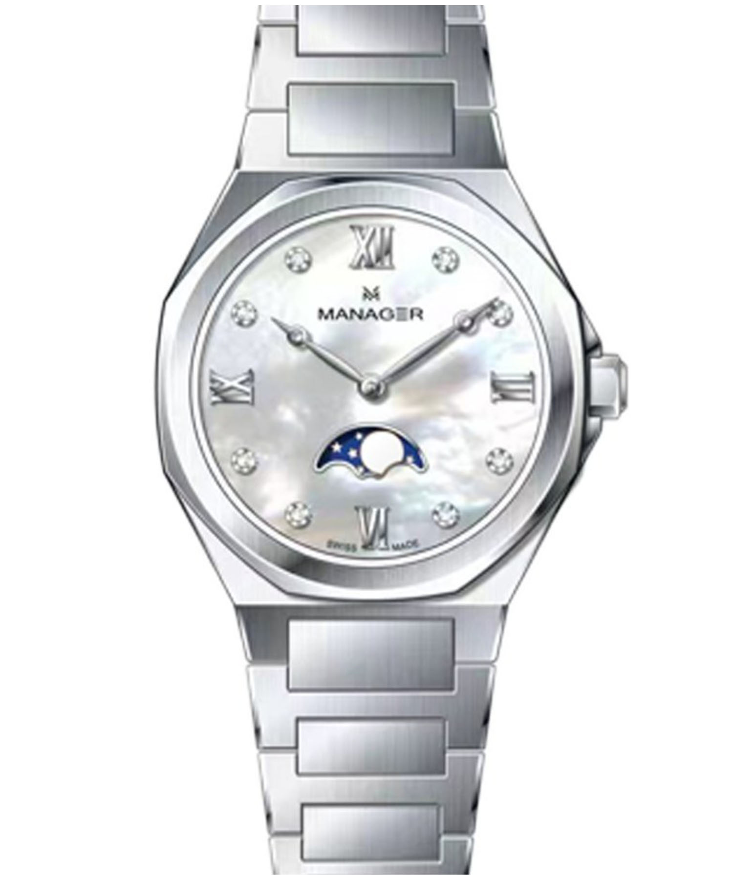 ساعت مچی زنانه منیجر، کد MAN-MP-60-SM