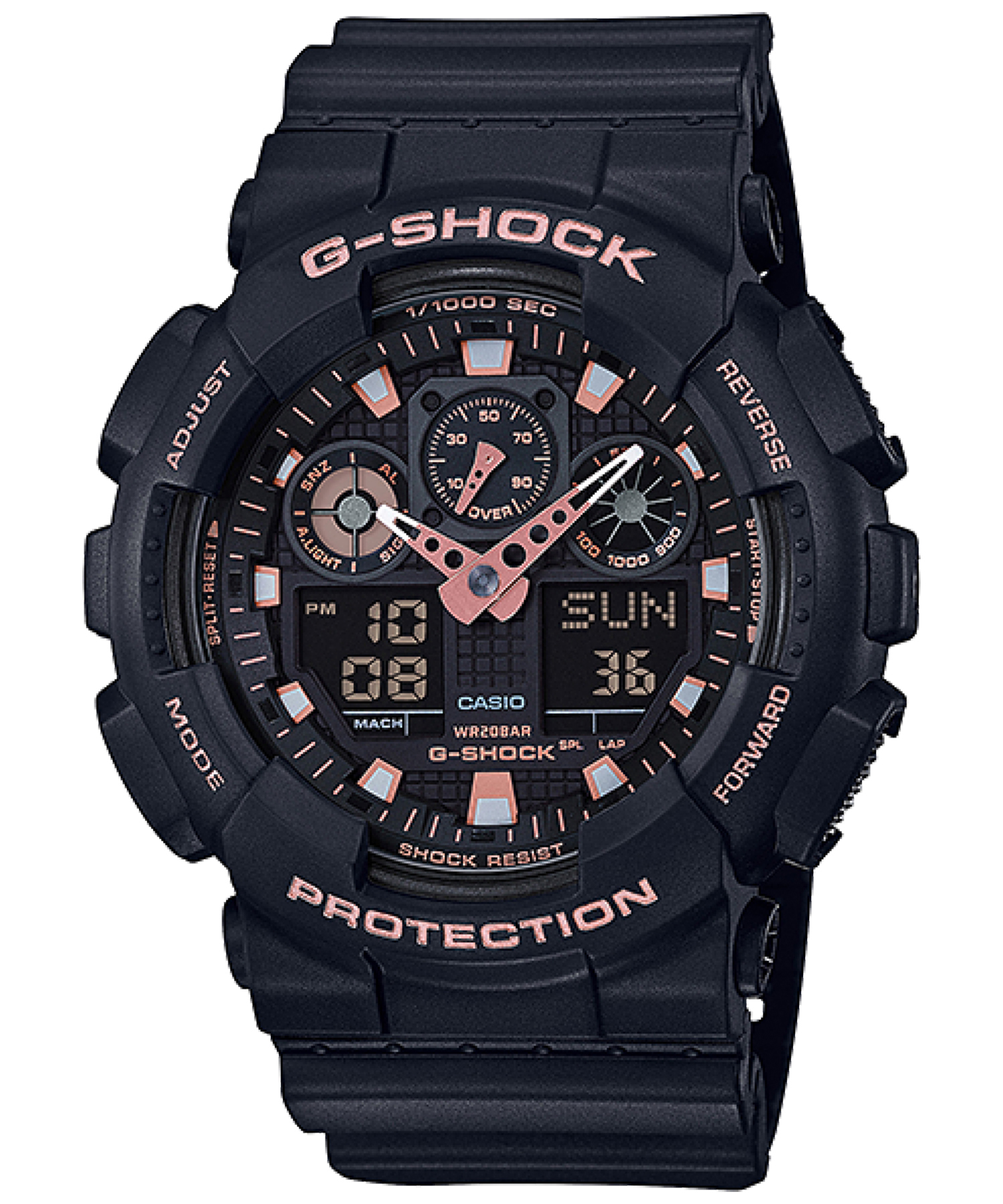 ساعت مچی مردانه کاسیو، زیرمجموعه G-Shock, کد GA-100GBX-1A4DR