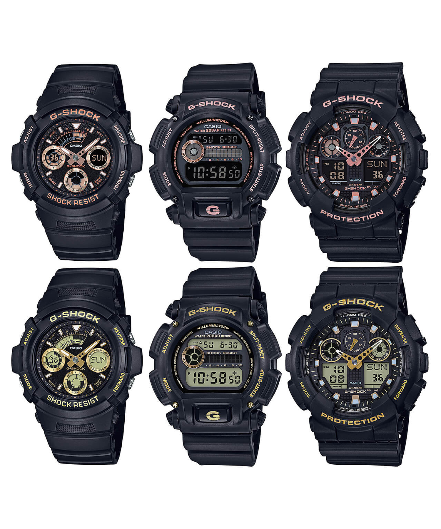 ساعت مچی مردانه کاسیو، زیرمجموعه G-Shock, کد GA-100GBX-1A4DR