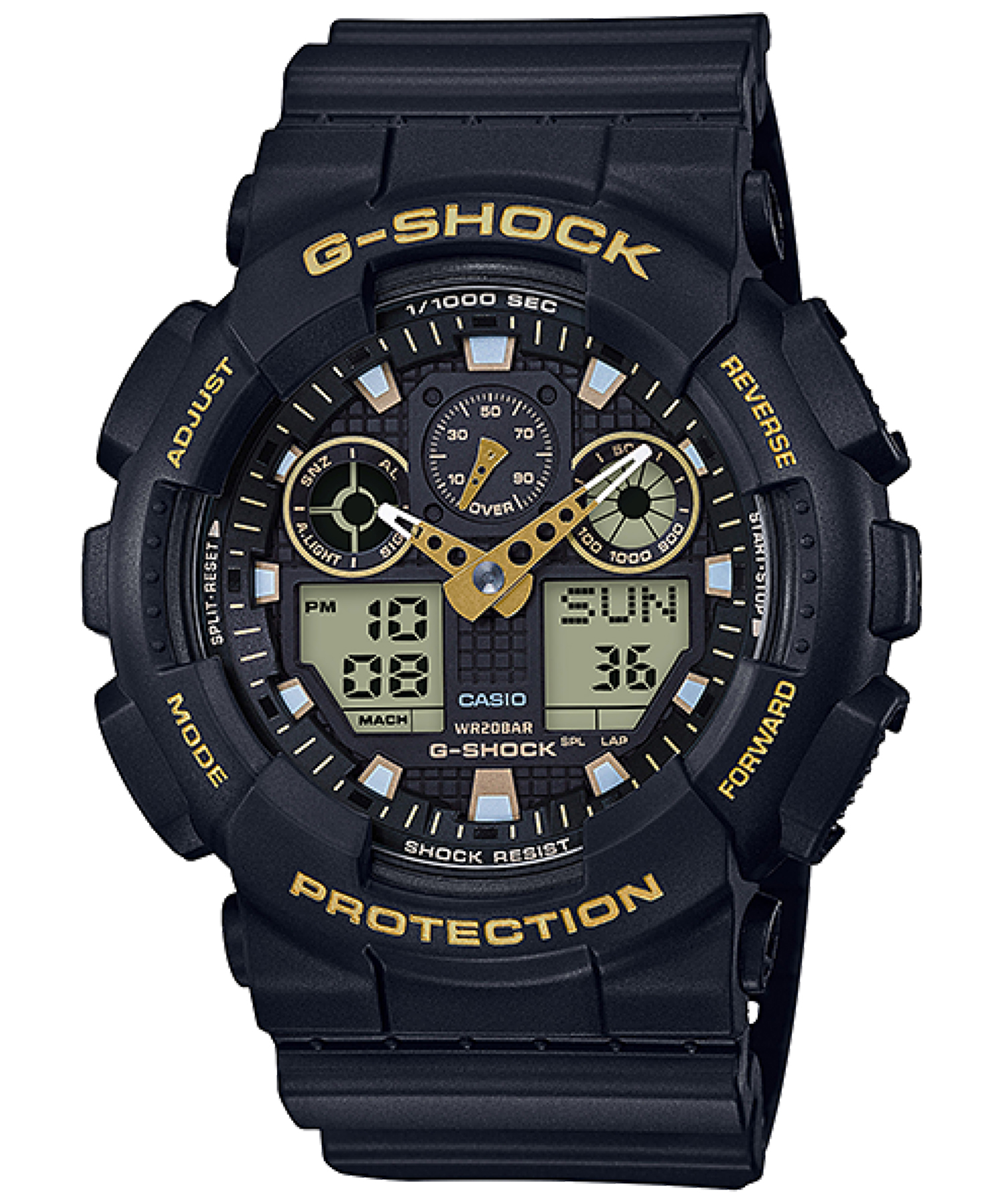 ساعت مچی مردانه کاسیو، زیرمجموعه G-Shock, کد GA-100GBX-1A9DR