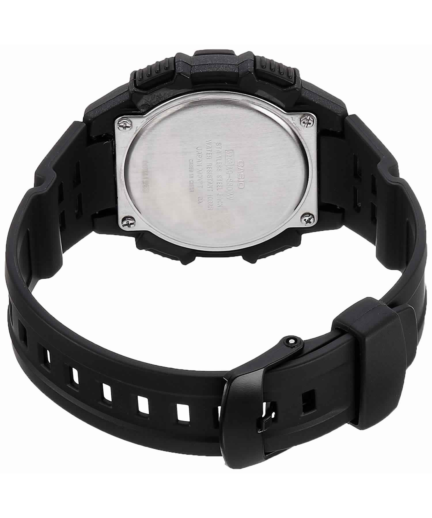 ساعت مچی مردانه کاسیو، زیرمجموعه Standard، کد AQ-S800W-1B2VDF