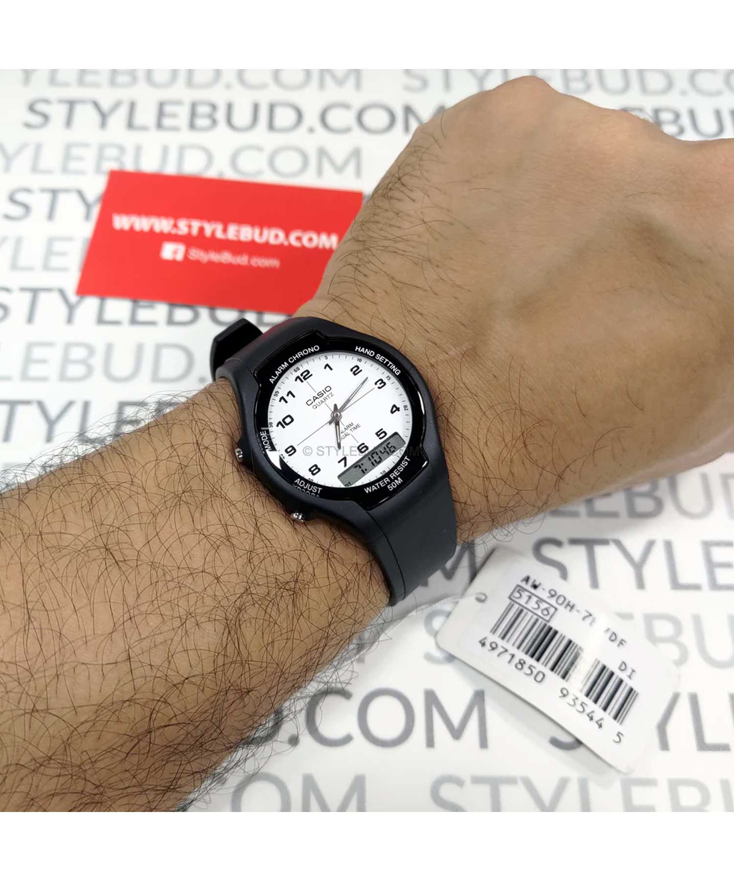 ساعت مچی مردانه کاسیو، زیر مجموعه Standard، کد AW-90H-7BVDF