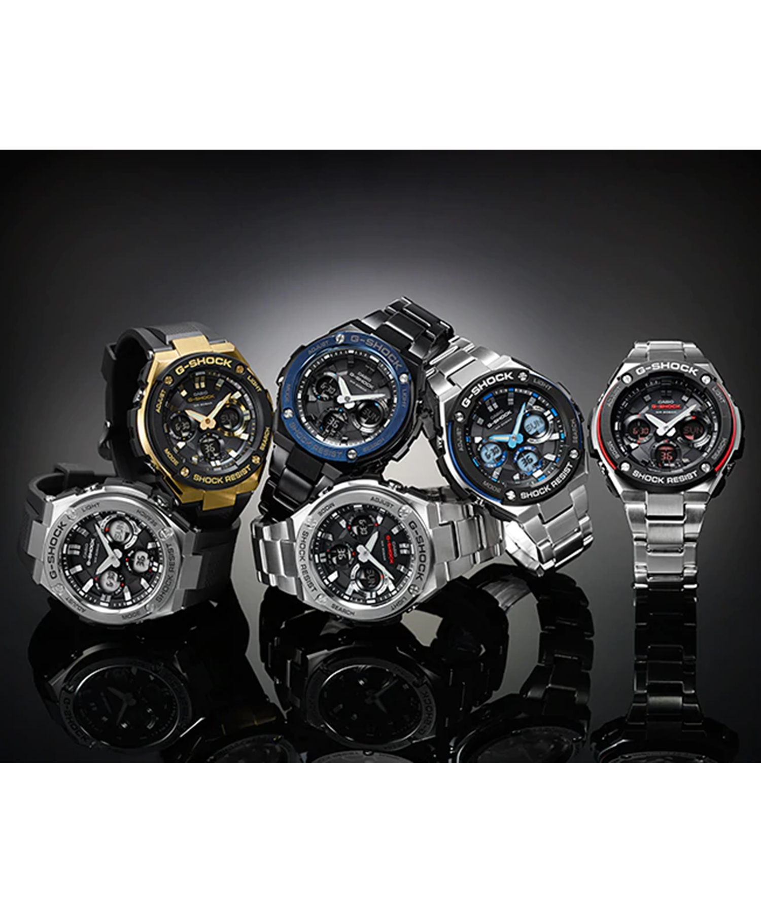 ساعت مردانه کاسیو ، زیرمجموعه G-Shock, کد GST-S100G-1ADR