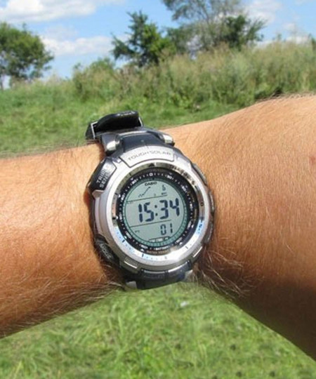 ساعت مچی مردانه کاسیو، زیرمجموعه PRO TREK, کد PRG-110-1VDR