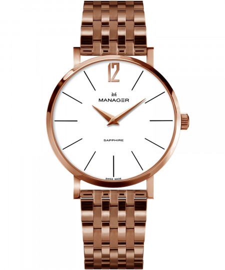 ساعت مچی مردانه منیجر، کد MAN-PS-01-RM