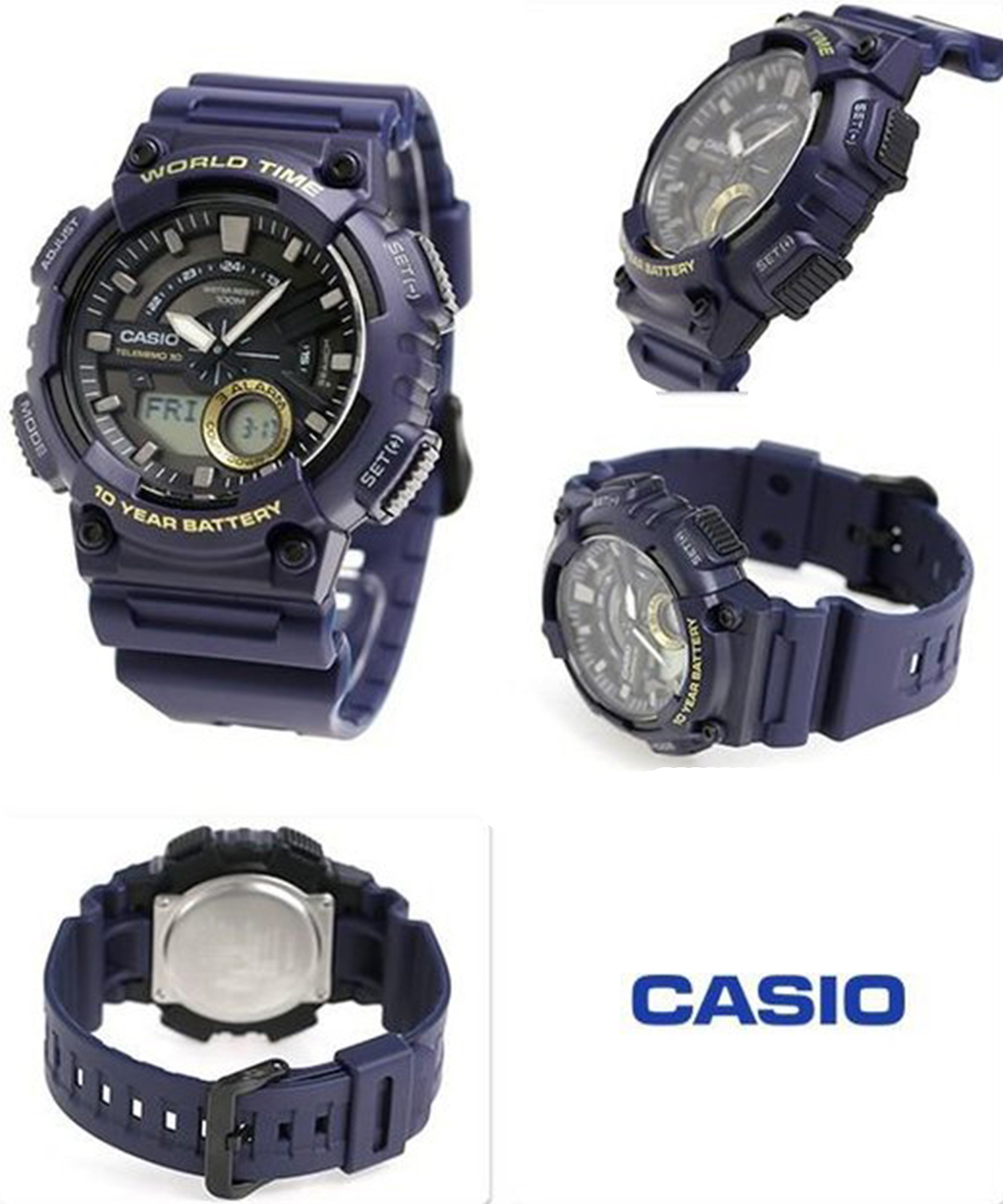 ساعت مچی مردانه کاسیو، زیرمجموعه Standard، کد AEQ-110W-2AVDF