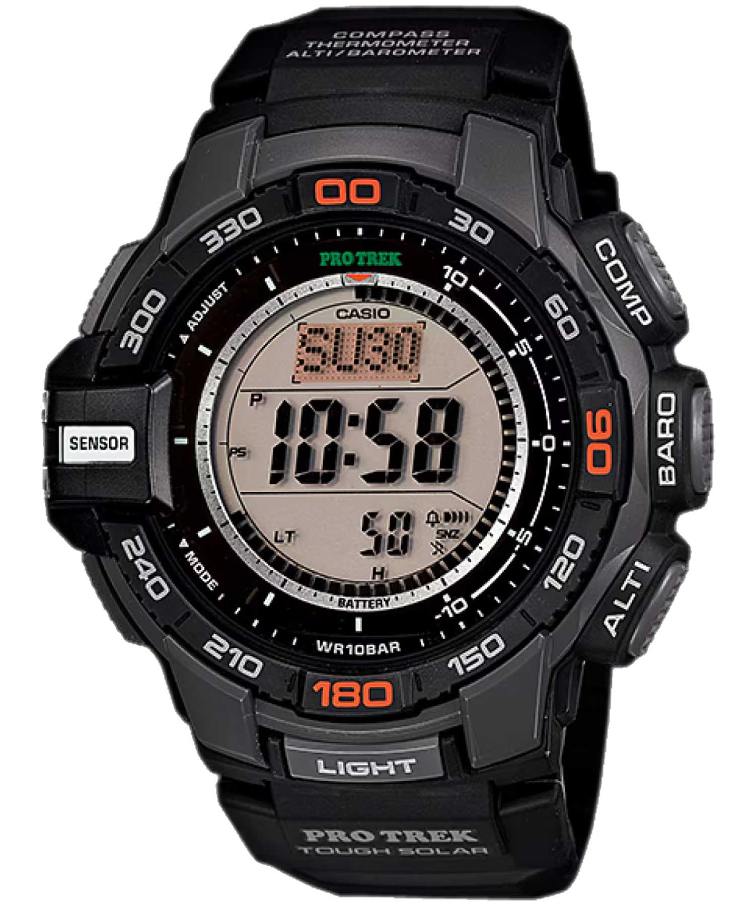 ساعت مچی مردانه کاسیو، زیرمجموعه PRO TREK، کد PRG-270-1ADR