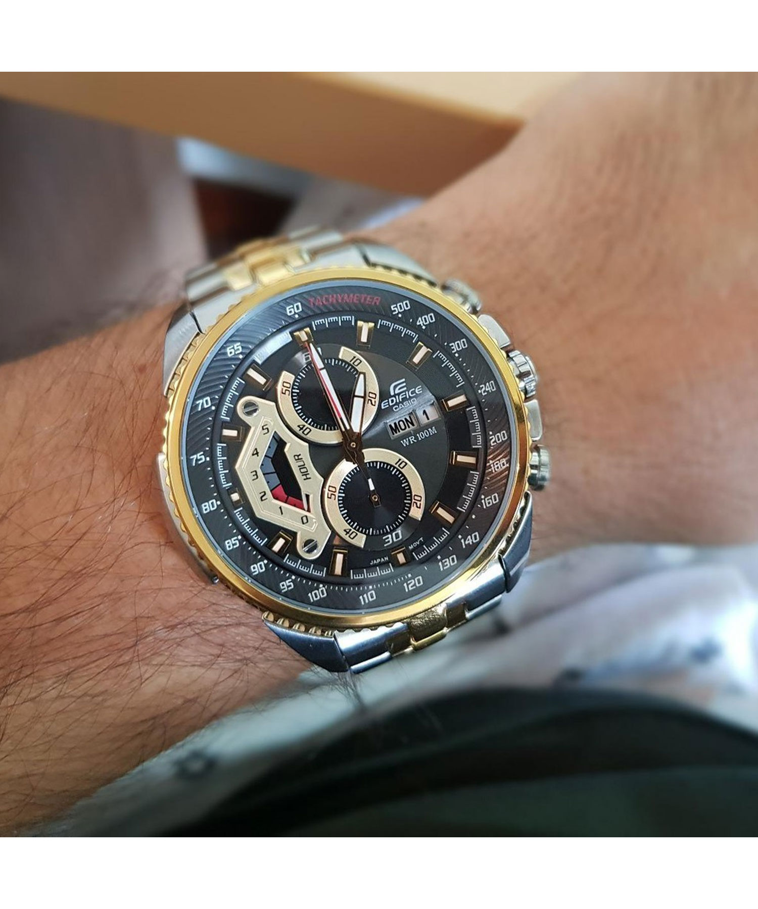 ساعت مچی مردانه کاسیو، زیرمجموعه EDIFICE, کد EF-558SG-1AVUDF